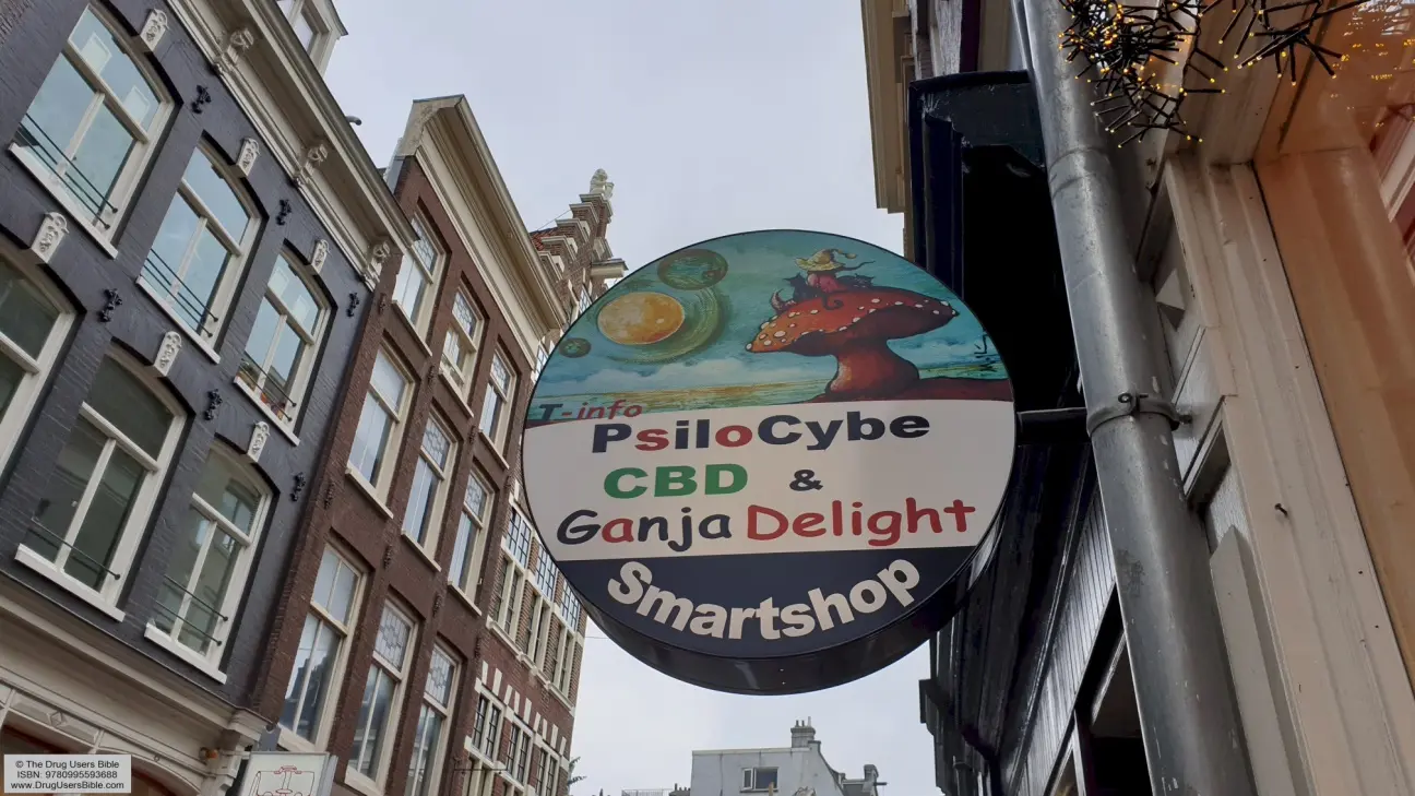 Smartshop signage, Oude Hoogstraat